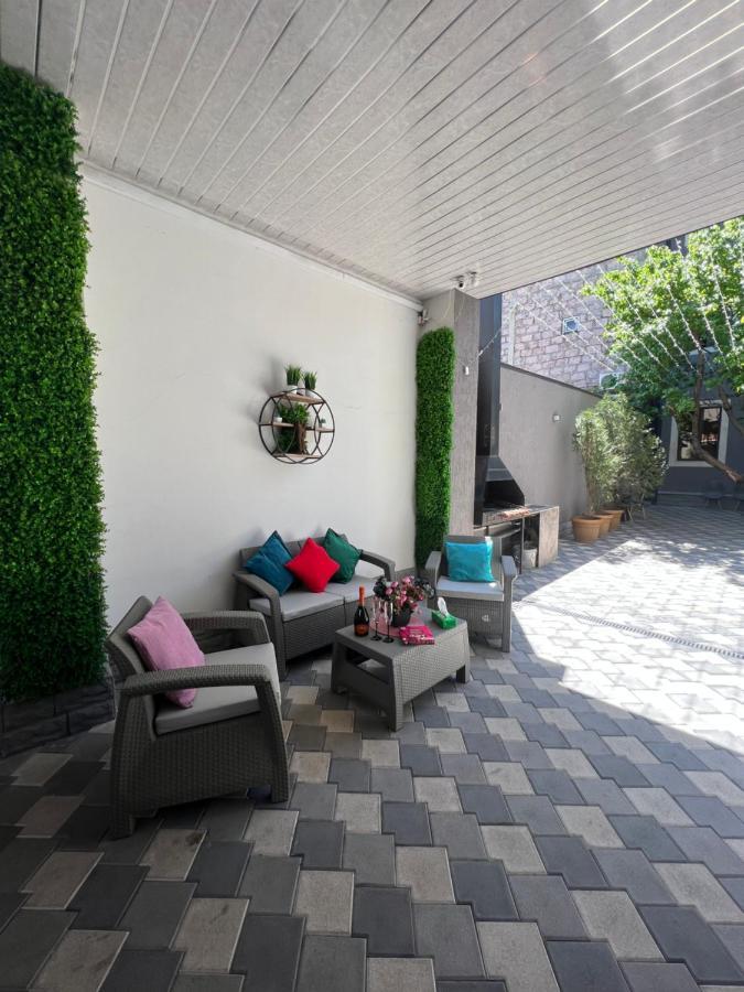 Cool Blue Interior Self Check In Apartment Yerevan Exterior photo